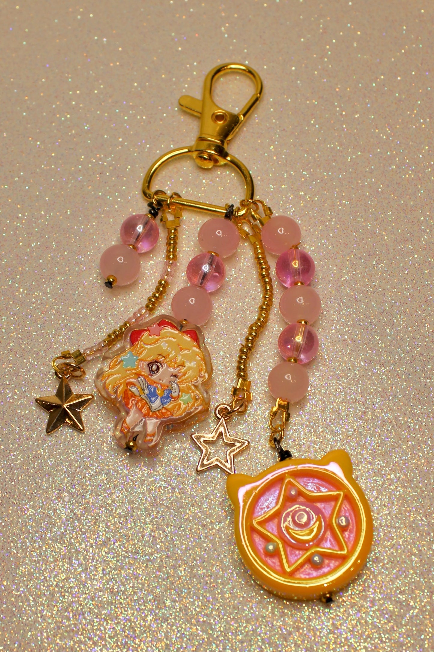 Sailor moon bag charm