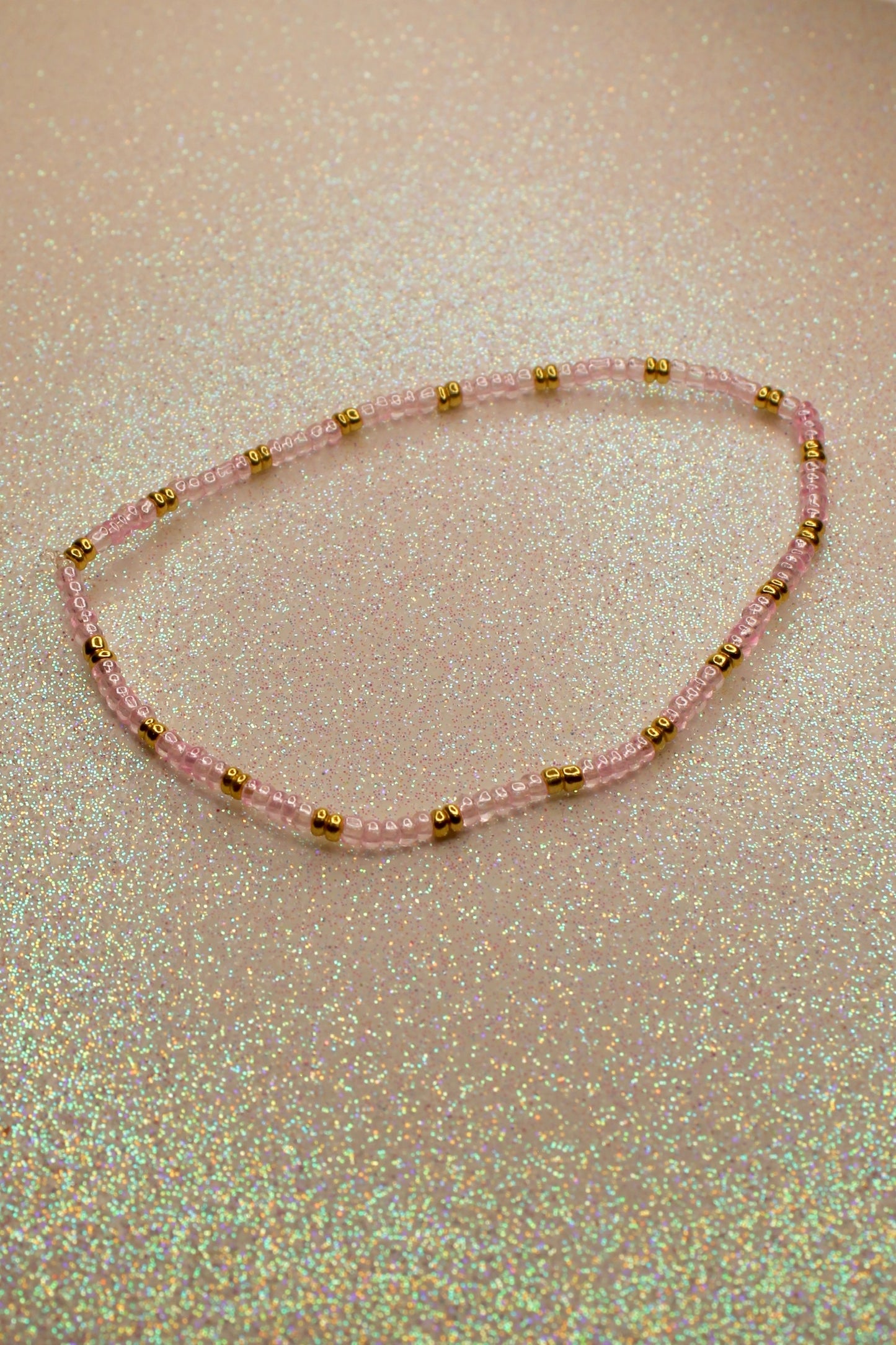 Pink stackable bracelet