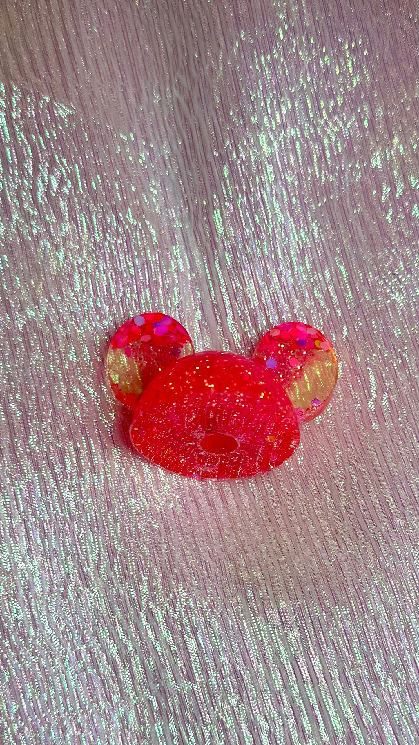 Mickey Mouse straw topper *DEFECT*
