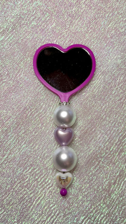 Mini handheld mirror
