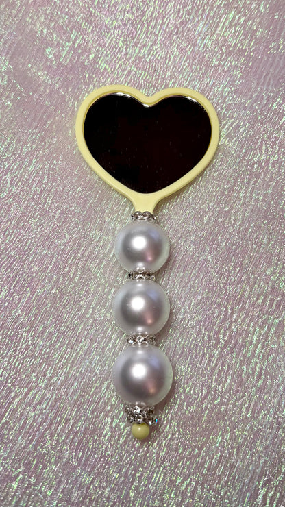 Mini handheld mirror