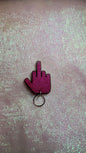 Middle finger keychain *DEFECT*