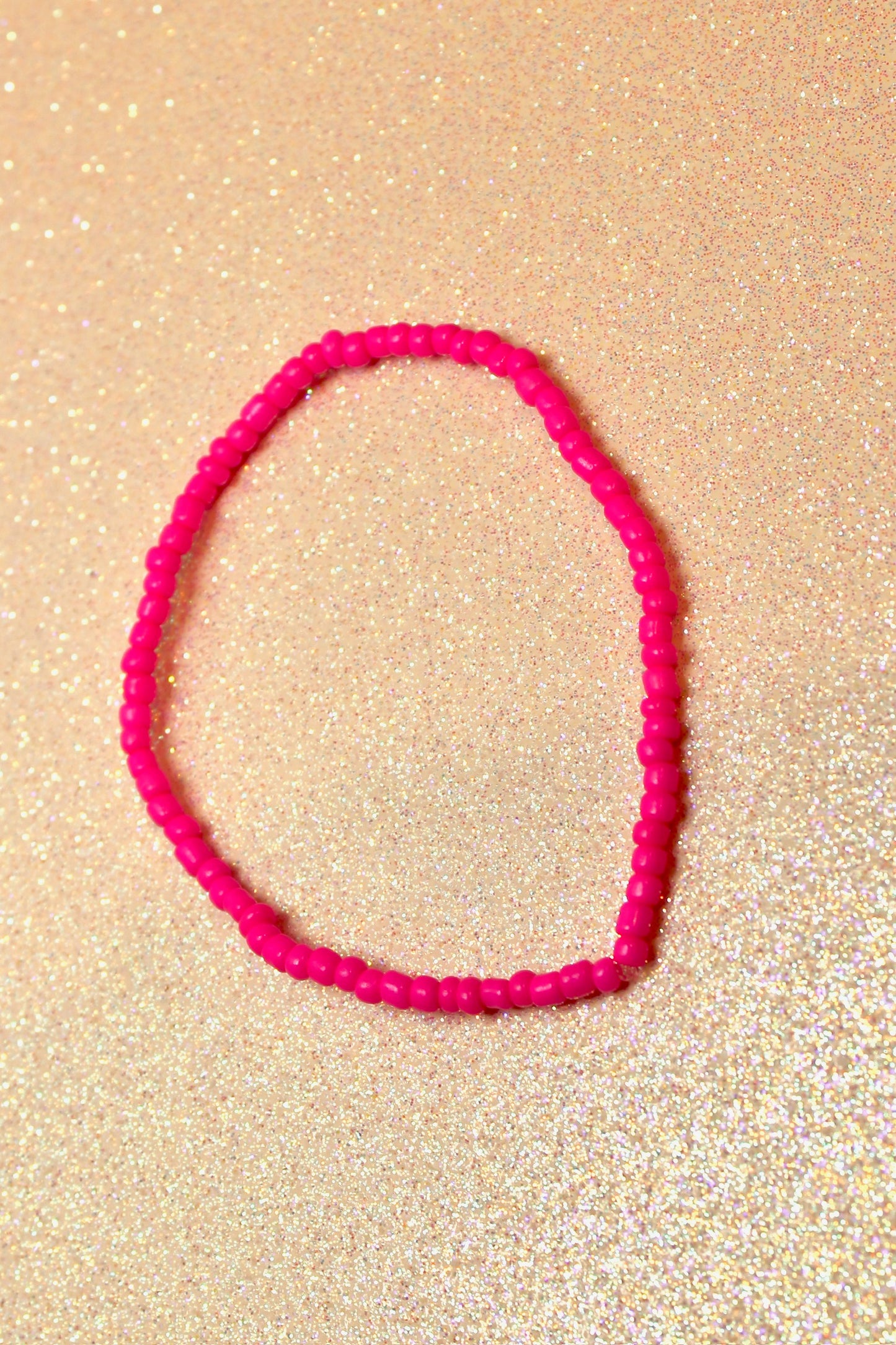Pink stackable bracelet