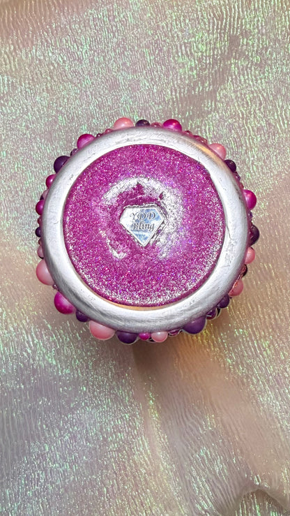 Rhinestone tumbler *DEFECT*