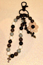 Alt flower bag charm
