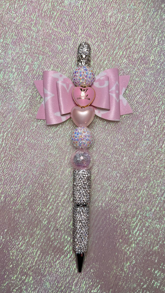 LV beaded pen