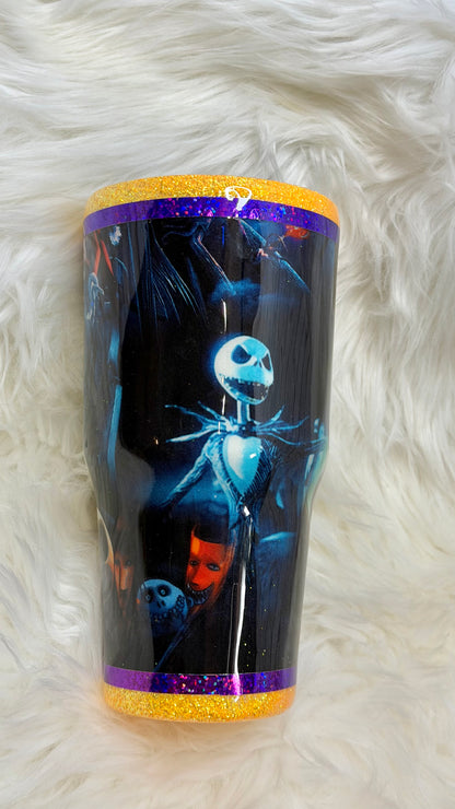 Nightmare before Christmas tumbler