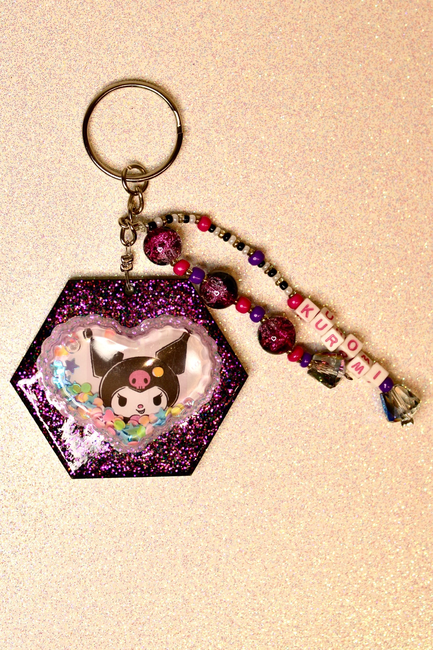 Kuromi keychain