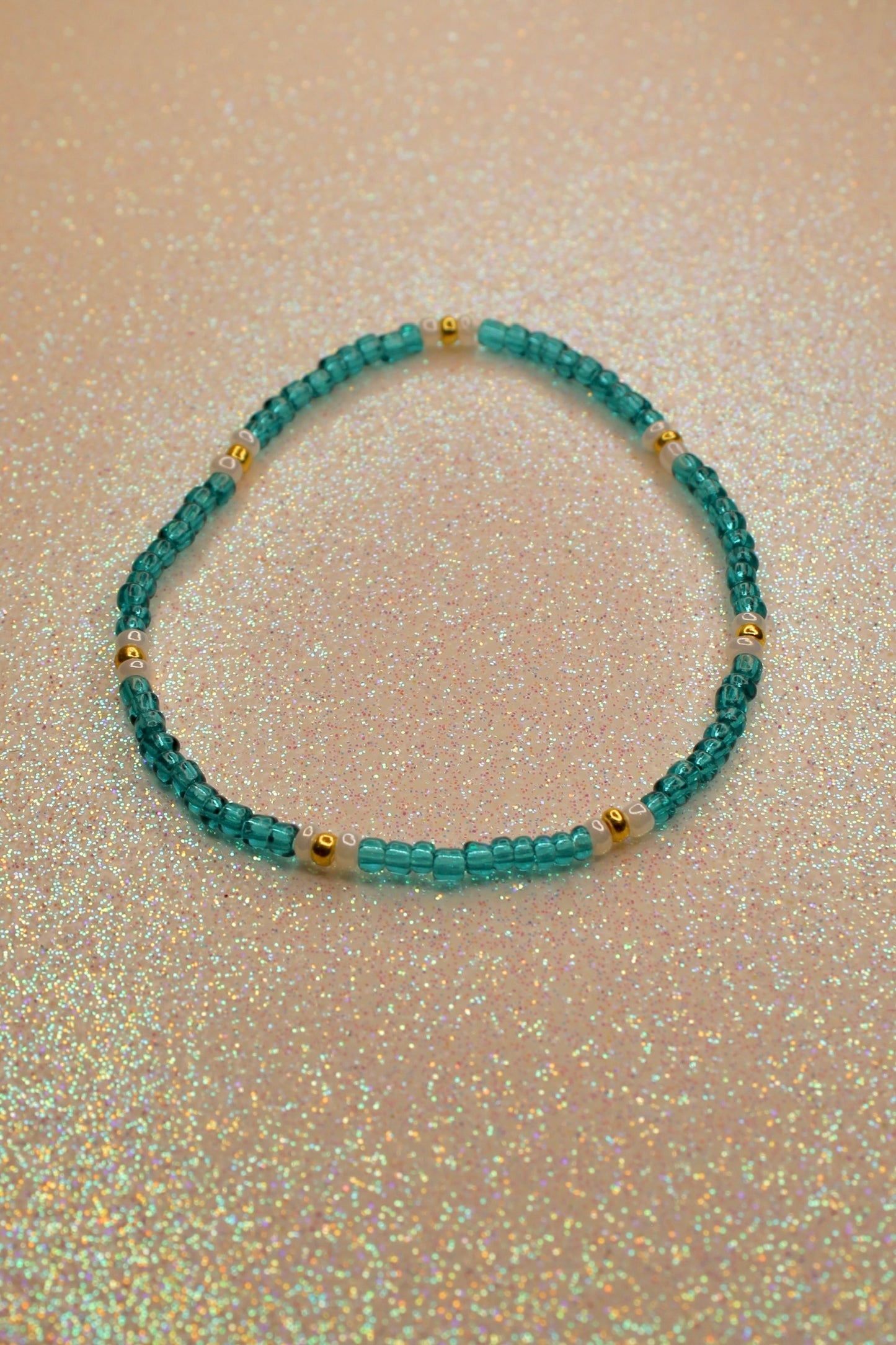 Blue stackable bracelet