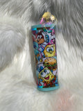 Sponge Bob Fabric and Glitter Tumbler