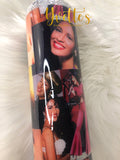 PREORDER Selena Fabric and Glitter Tumbler