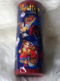 PREORDER Tale As Old As Time Fabric And Glitter Tumbler