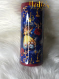 PREORDER Tale As Old As Time Fabric And Glitter Tumbler