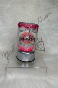 PREORDER Whatever Sprinkles Your Donut Wine Tumbler