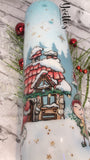 Christmas Scene 32 Oz Plump